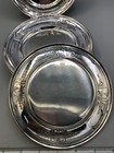Princess Patricia By Gorham Sterling Silver Set Of 10 Bread Plates 6 1 8    3328