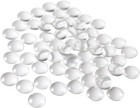 60 Pieces Glass Dome Cabochons Clear Round Cabochons Tiles  Non-calibrated Ro   