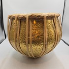 Aluminium Bayan Dagga Tabla Brass Drum Percussion Insturment Handmade 12  X 11 