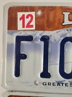 Utah License Plate Pair     free         F10 9xx   Ut Skier Graphic Matching Tag Set