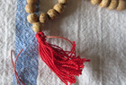 10mm Natural Bodhi Seed Wood Buddhist 108 Prayer Beads Mala
