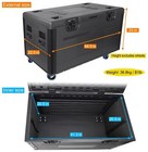 Ata Road Case W  Wheel Stackable Flight Case For Pro Dj Waterproof Cable Trunk