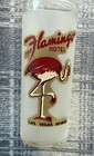 1940   s Flamingo Hotel Casino Las Vegas Nevada Frosted Glass Amazing Graphics