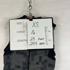 Nike Running Xs Black Reflective Zip Vest Lightweight Performance Running