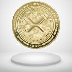 Ripple   Xrp Physical Crypto Coin Novelty Souvenir Token Gold Color