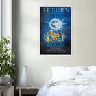 Return Of The Jedi - Episode 6 - Star Wars Movie Poster - Version  2