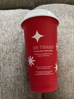 Starbucks 2022 Reusable Red Cup 25 Years Holiday Cheer Limited Edition 16 Oz