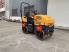1 5ton Gas Petrol Double Drum Vibratory Road Roller Road Soil Asphalt Compactor