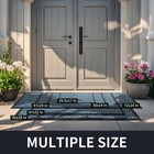 Front Door Mat  Waterproof Indoor Outdoor Welcome Mats For Entrance  Heavy Du   