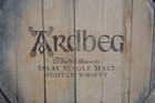 Ardbeg Scotch Whiskey Barrel Head lid