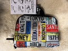 Hard Rock Cafe License Plate Packable Backpack   New With Tag