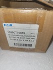 New Eaton 10250t7005s Stainless Steel Enclosure Pushbutton Momentary Red Stop