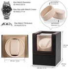Automatic Rotation Single Watch Winder Box Leather Storage Display Case Gift   