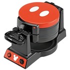 New Disney Mickey Mouse Mic-62 Double Flip 6 Waffle Maker 90 Years