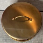 Vintage Save Room For Cake Copper Colored Cake Storage