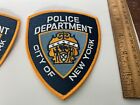 Police Department City Of New York Collectable Patch Set 2  Full Size New Nyc