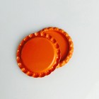 100pcs Reusable Tinplate Beer Caps Colorful Bottle Tops For Crafting Projects