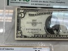 1953  5 Silver Certificate Pmg 64 Epq Fr1655 Crisp Choice Unc Note A112