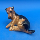 Royal Doulton England Figurine Of An Airedale Terrier Dog Model K5 Retired 1959