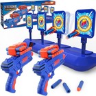 Digital Shooting Targets With Foam Dart Toy Gun  Electronic Scoring Auto Rese   