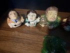 The Beatles Complete Lot Of 6 Kevin Francis Face Pots Ceramic Extremely Rare Htf