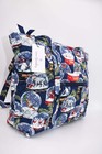 Vera Bradley Small Vera Tote Bag In  snow Globes  Pattern