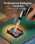 Butane Soldering Iron Kit Cordless  14-piece Multi-function Butane Torch Kit    