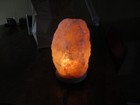 Vtg 1980s Himalayan Salt Lamp With Roller Switch - Natural Crystal Rock