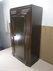 Rare Vintage 1960s Art Deco Montgomery Wards Airline Radio Wood Cabinet Mcm 36 