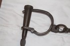 Antique Prison Handcuffs Shackles Restraints Hand Leg Irons Civil War Era   lar