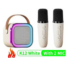 Bluetooth K12 Karaoke Machine With 5 3 Pa Speaker System With 2 Wireless Mic