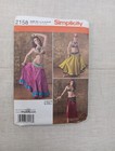 Simplicity Sewing Patterns The Dance Studio Costumes Lot Of 3 Uncut New