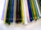 Boro Rods  Coe 33  Mixed Colors  3 Lbs Borosilicate Solid Rods