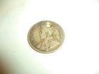 1919 25c Canada Twenty-five Cents Silver Worn With Hole