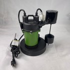 Drummond 1 3 Hp Submersible Sump Pump With Vertical Float  3400 Gph