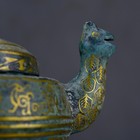 A Fine Collection Of Chinese Han Dynasty Bronze Pot With Gold Inlay Inscription