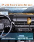 Iphone 16 Car Carplay Charger Cable Coiled Usb C To Usb-c Fast Charging Cord    