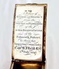 Rare Sterling Silver Cornish Smuggling Snuff Box Trophy  Falmouth Cornwall 1827 