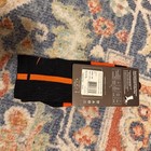 Original Nike Elite Socks Black Orange L Large 8-12 2013