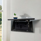 Bellewood Designs Hidden Gun Storage Floating Mantle Concealment Shelf