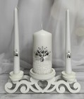 Unity Candle Set For Wedding Wedding Accessories For Reception And Ceremony Cand