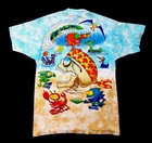 Grateful Dead Shirt T Shirt Vintage 1992 Ocean Beach Skeleton Surf Joey Mars L