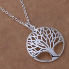Tree Of Life Pendant Necklace Sterling Silver