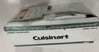 Cuisinart Electric Knife Cek-40 2 Double Blades Stand Box   For Parts  Not Work