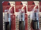 4x Covergirl Continuous Color Lipstick vintage Wine   Bistro Burgundy Read 
