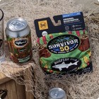 Dogfish Head X Survivor 50 Coconut Etiquette Kit Limited Edition In Hand     