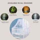 New Summer Mosquito Bed Canopy Netting Stand Hanging Net Support Crib Curtain