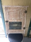 Reclaimed Primitive Antique Rustic Farmhouse Medicine Cabinet  Wall Cabinet Aged
