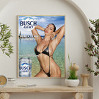 Blight Beer Poster Sexy Girl 18 x24   Man Cave Bar Restaurant Shop Decor