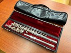 Yamaha Yfl-581 Open Hole Silver Flute With Original Case  Serviced And Cleaned 